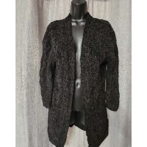 GUESS Women's Knitted Cardigan Size Ex Lg Open Front Long Sleeve Sweater
